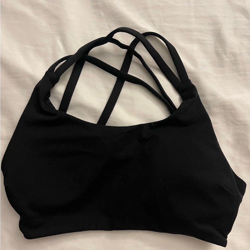 Bombshell Sportswear Barbell Sports Bra in Black